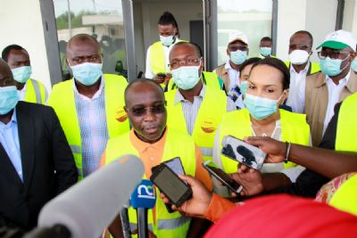 Gestion des déchets : Le ministre Bouaké Fofana  visite le CVET de Kossihouen et les centres de transfert d’Anguédédou