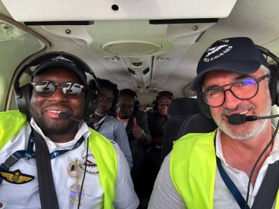 Vols Découvertes à l’Aéroport Amadou Gon Coulibaly : l’Aero Club des Savanes atterrit dans la capitale du Poro