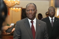 Le président ivoirien Alassane Ouattara à Ouagadougou pour le 20ème anniversaire de l’Ohada