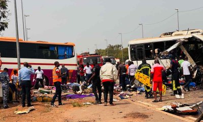 Yamoussoukro/ Collision entre 2 cars : le bilan s'alourdit à 14 morts ( Pompiers, bilan définitif)