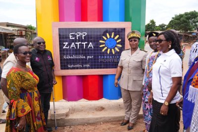 Yamoussoukro: la Fondation PORTEO réhabilite l’EPP Zatta 1 et fixe un objectif de 95 % de réussite