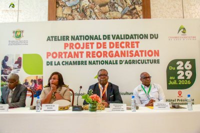 Yamoussoukro : Lancement de l’atelier de validation du décret de réorganisation de la Chambre Nationale d’Agriculture