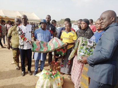 Zagné / Soutien aux sinistrés : Le Conseil régional du Cavally soulage les victimes d’incendie