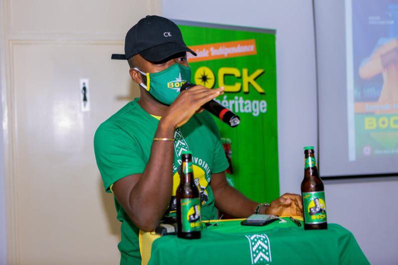 Kerozen DJ, Bilé Didier, Bienvenu Néba et le jeune Yves Ettien, présentent la BOCK, «NOTRE HERITAGE