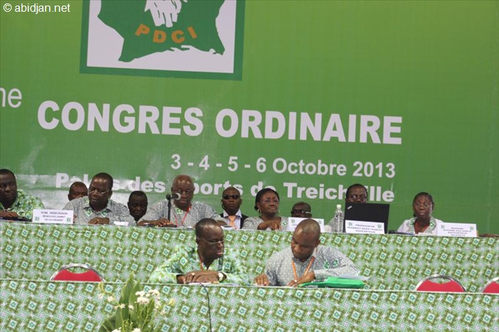 12ème  congrès du PDCI : de grandes décisions prises, hier