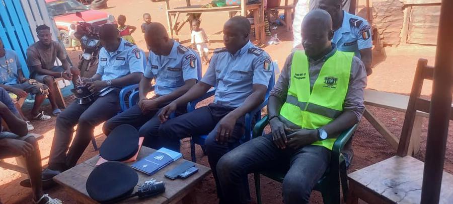 Abengourou: transporteurs et commerçants sensibilisés sur le permis à points