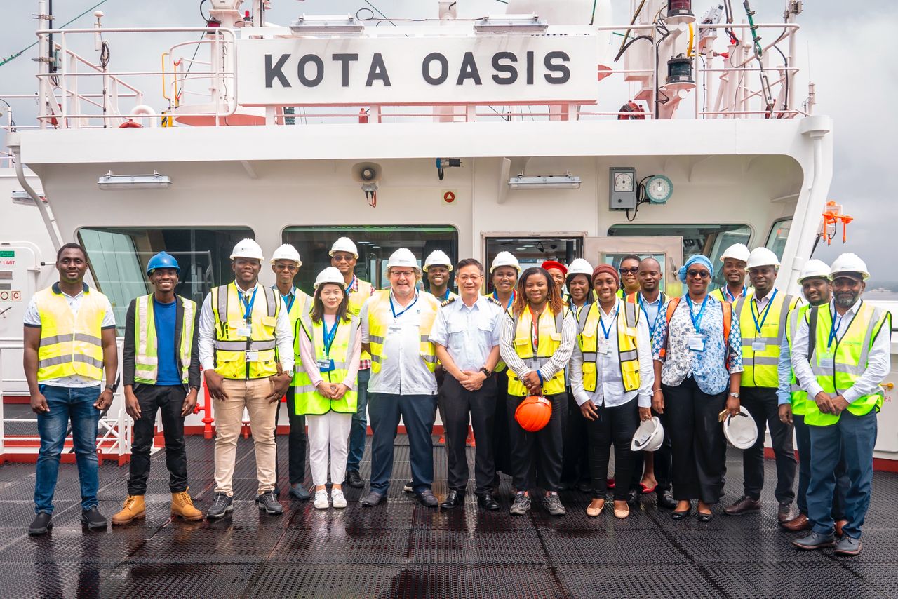 Abidjan Terminal accueille le plus grand porte-conteneurs de l’armateur PIL jamais accosté au Port d’Abidjan