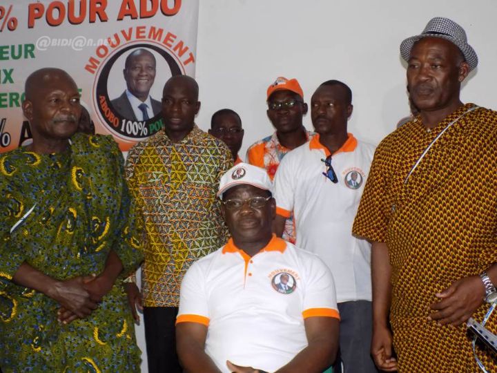 Présidentielle 2015: Le mouvement Abobo100% pour ADO sonne la mobilisation