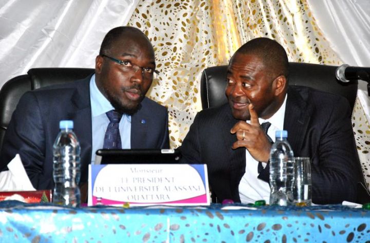 Bouaké/Visite inaugurale du  nouveau ministre de l’enseignement supérieur: l’allocution du  Président de l’Université Alassane Ouattara Professeur Lazare POAMÉ