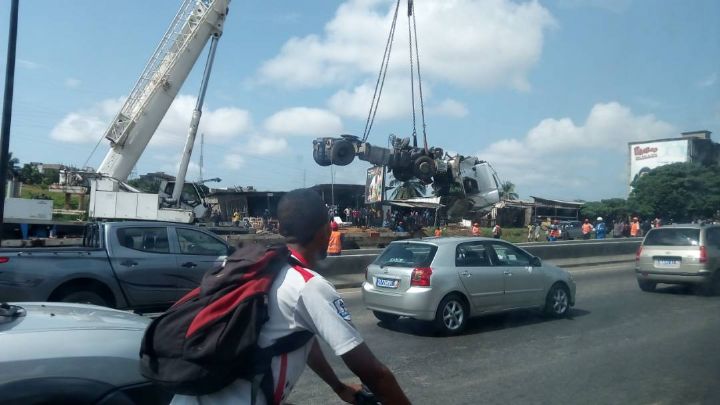 Autoroute du Nord: un grave accident perturbe la circulation dans le sens Yopougon-Adjamé