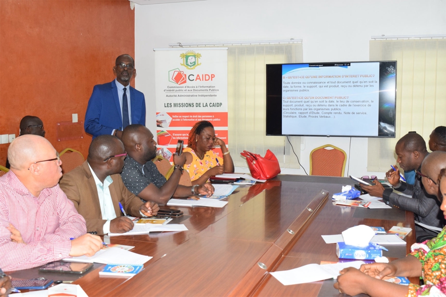 Accès à l'Information et aux Documents publics : La CAIDP au centre de la conférence de presse
