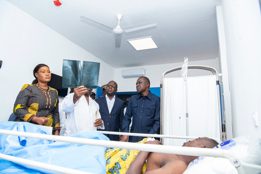 Accident de Yamoussoukro : une délégation ministérielle au chevet des blessés, Amadou Koné annonce de lourdes sanctions