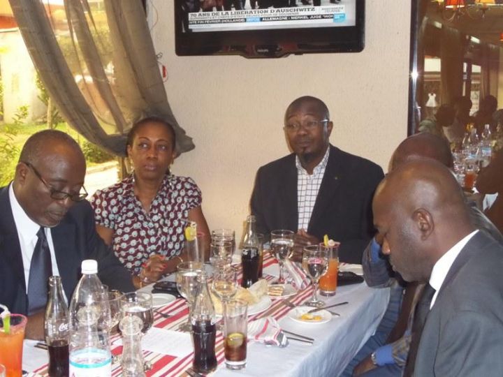 Chambre de Commerce et d’industrie/Vœux de nouvel an : Diomandé Moussa et son équipe de campagne offre un déjeuner à la presse