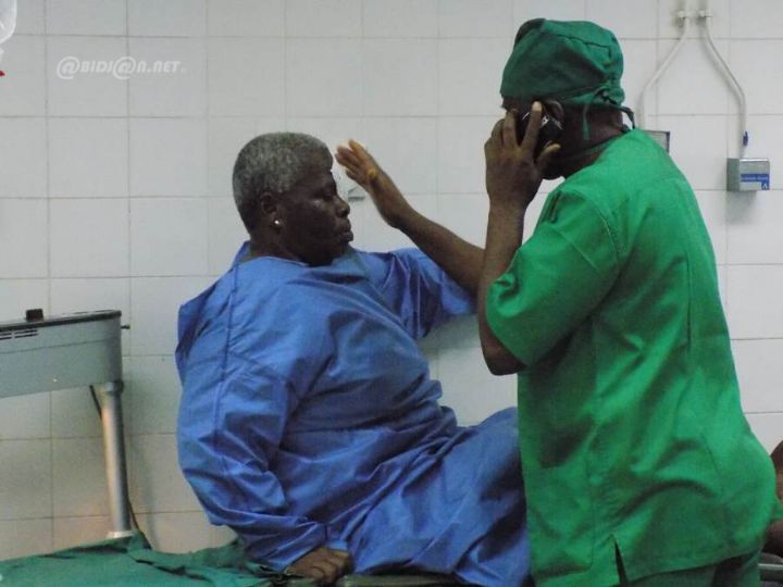 Des dizaines de personnes opérées gratuitement de la cataracte à Kouaméfla