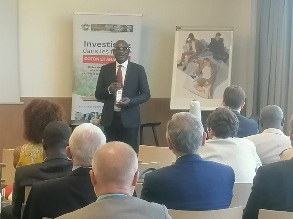 Forum Afrique 2022 Cian/L’opinion: Adama Coulibaly, Dg du Conseil du coton et de l' anacarde, présente les opportunités d'investissements dans la filière