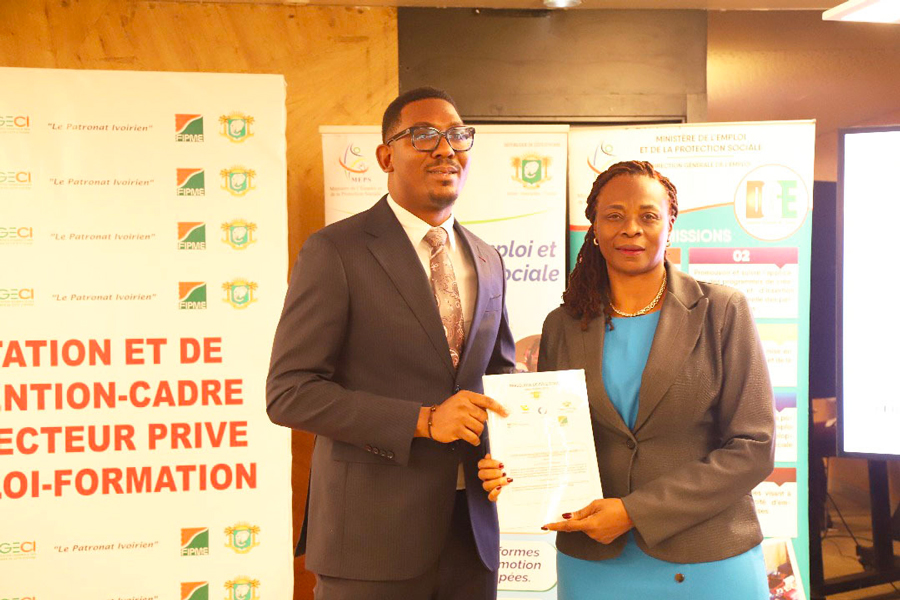 Adéquation Emploi-Formation : l'Etat et le Secteur privé mutualisent leurs efforts, à travers une Convention-Cadre de partenariat