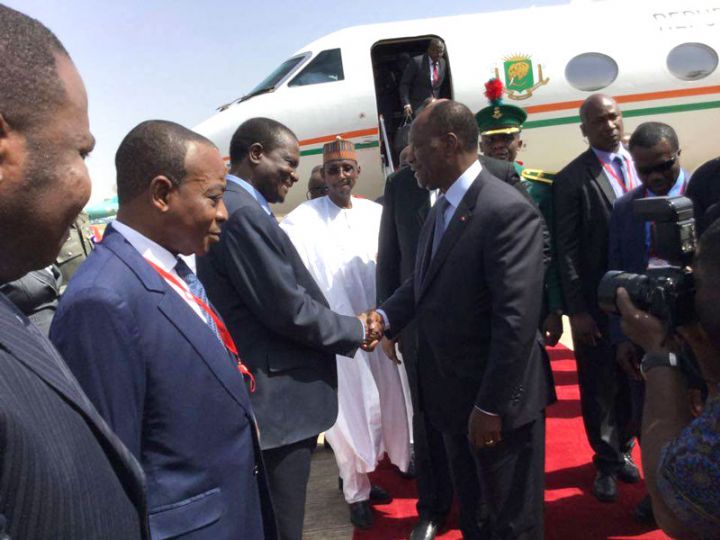 Le Président Ouattara à Abuja pour prendre part à une double cérémonie de la CEDEAO