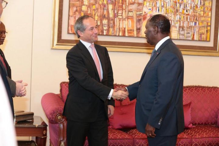 Le Chef de l’Etat a échangé avec le Directeur Général du Groupe Société Générale