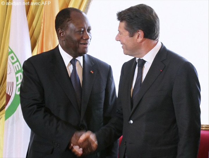Le président Alassane Ouattara est à Nice