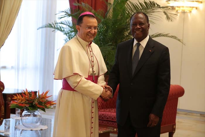 Le Chef de l’Etat a échangé avec le Nonce Apostolique