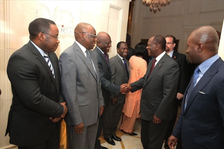 Arrivée de Ouattara à New York pour prendre part à la 68ème AG de l’ONU