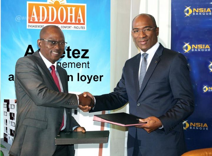 Habitat : Signature de convention entre le Groupe ADDOHA et NSIA BANQUE