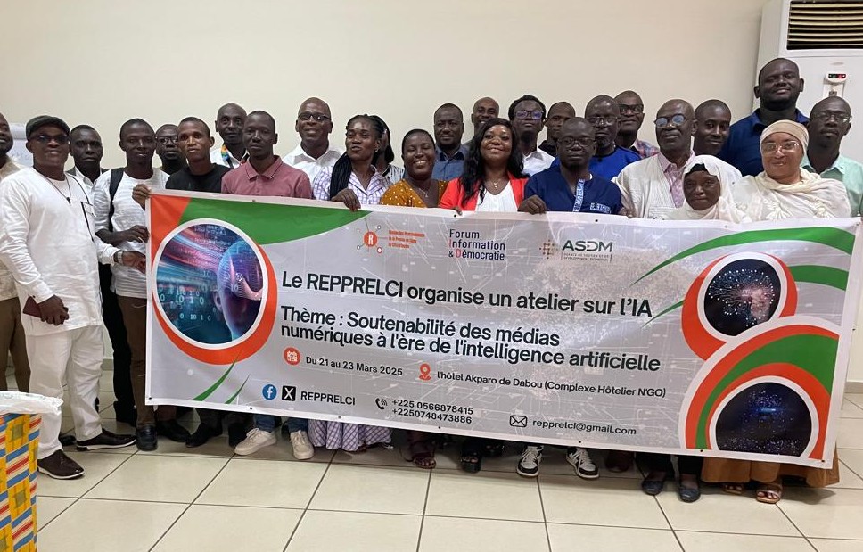 Presse numérique en Côte d'Ivoire : adoption d’une Charte sur l'usage de l'Intelligence artificielle
