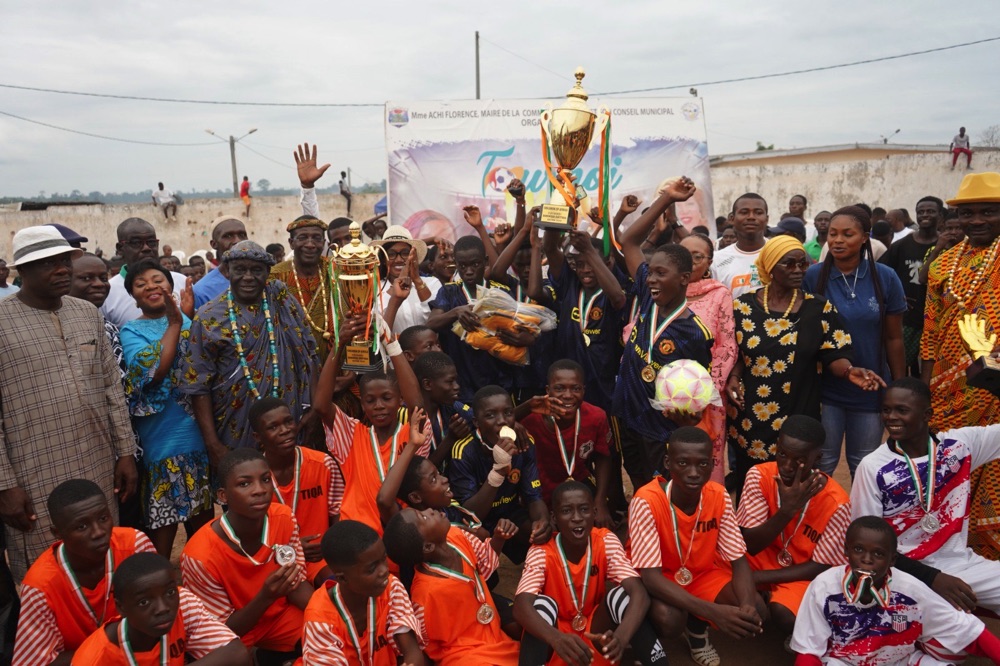 Adzopé : FC Epissodji remporte le Tournoi U15 doté de la Coupe Dominique Ouattara 