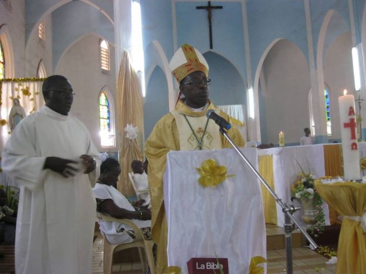 Religion Ferkessedougou célébration des 90 ans de l’église de Notre Dame de Lourdes