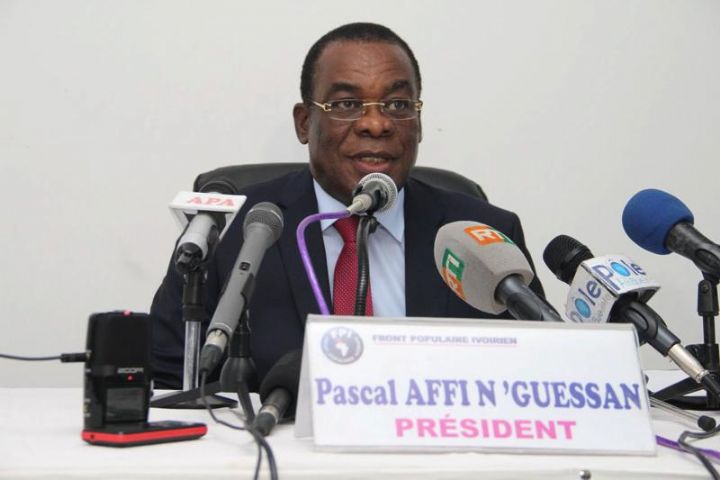 Communiqué du collectif des avocats de monsieur Pascal Affi N’guessan, député, président du conseil régional du Moronou et président du front populaire ivoirien
