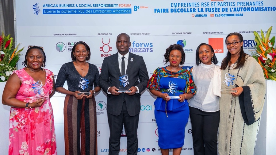 African Business Social and Responsibility Forum 2024: SOLIBRA reçoit le prix spécial du jury