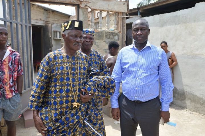 Entretien avec  Adagba Agny président des chefs de la plate forme des chefs  des villages (19) de la commune d’Agboville: 