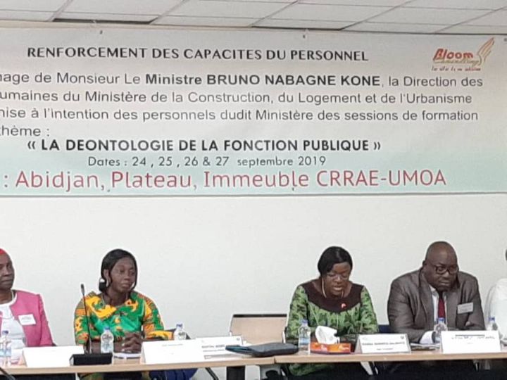 Les agents du ministère de la construction renforcent leur capacité sur la déontologie de la fonction publique