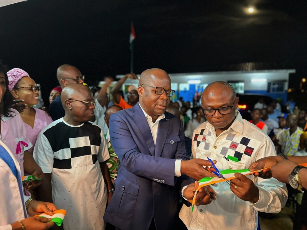 Agnéby-Tiassa: inauguration d'ouvrages de développement dans les villages Yapo