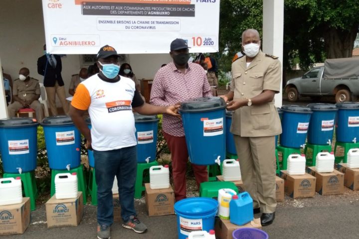 Les producteurs de cacao d’Agnibilékrou appeler à observer les mesures barrières