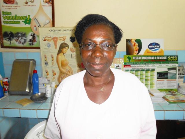 Mme Ahebié Marie  Thérèse (sage-femme) : ‘‘L’enfant a besoin d’un aliment complet pour une meilleure croissance’’