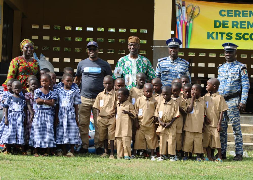 Aide à la scolarisation : La Fondation Tchépé offre des kits, tenues scolaires et vélos aux écoliers de Ponvogo