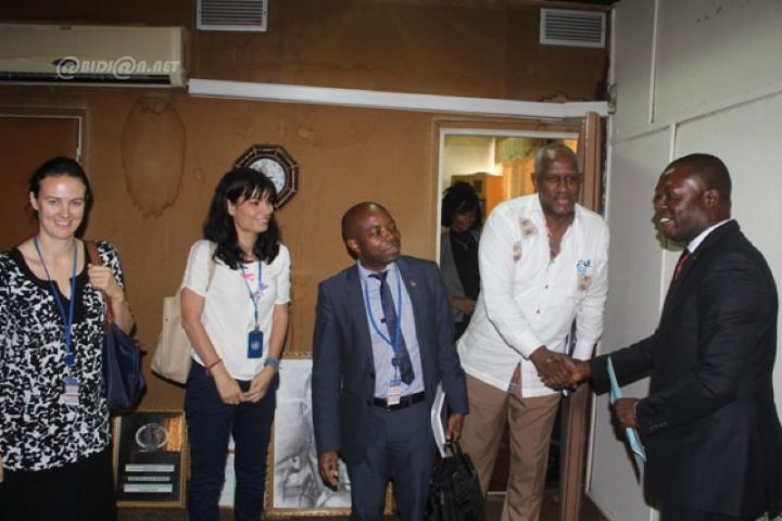 Visite au tribunal militaire d’experts du département Etat de droit des Nations Unies