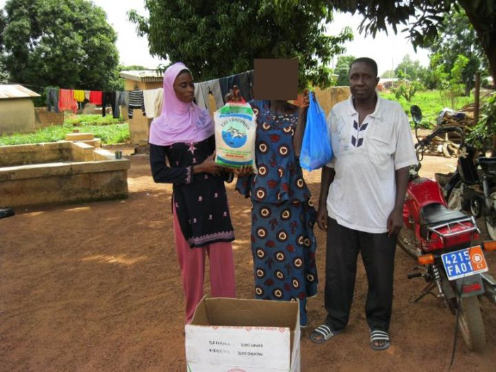 Korhogo/ Ramadan 2014: des PVVIH SIDA  reçoivent des kits alimentaires