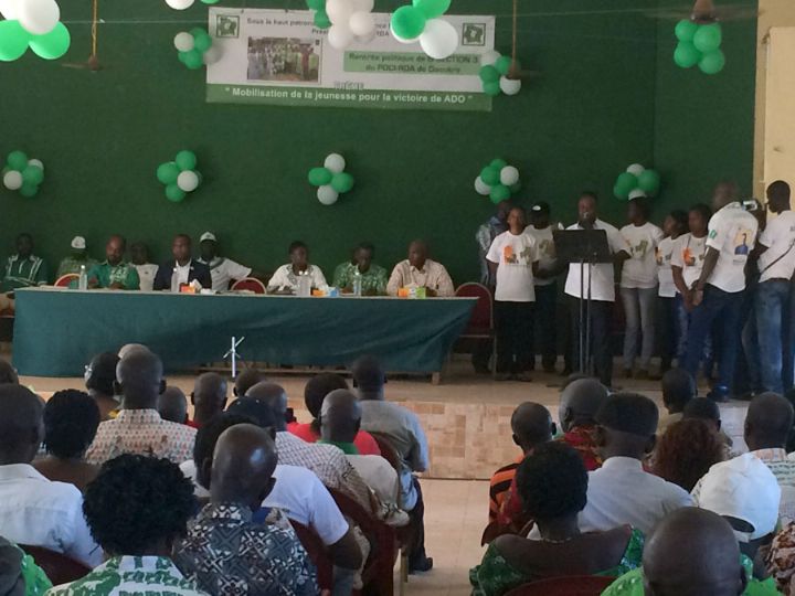 Daoukro/Présidentielles 2015: les jeunes réitèrent leur confiance à Ouattara Daoukro