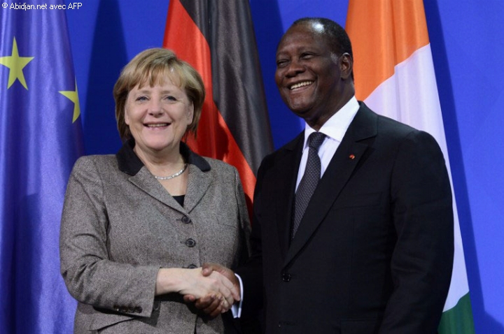 Visite en Allemagne : Ado et Merkel œuvrent pour la Côte d’Ivoire