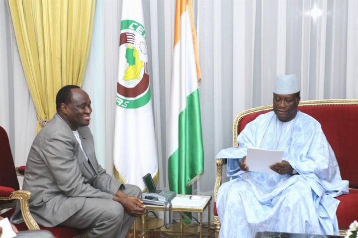 Le conseiller du président du Mali pour le Nord reçu par le président Ouattara