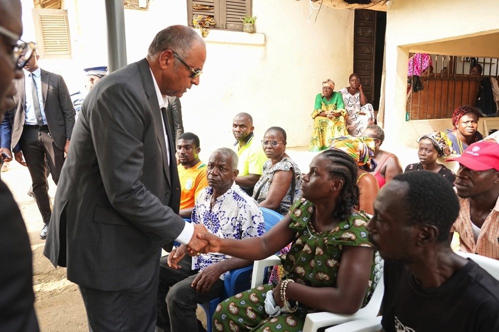 Alépé : Patrick Achi apporte son soutien à une famille endeuillée après l’incendie tragique de Memni