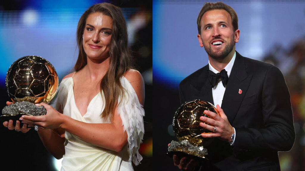 L'Espagnole Alexia Putellas et l'Anglais Harry Kane sacrés Ballon d'Or 2026