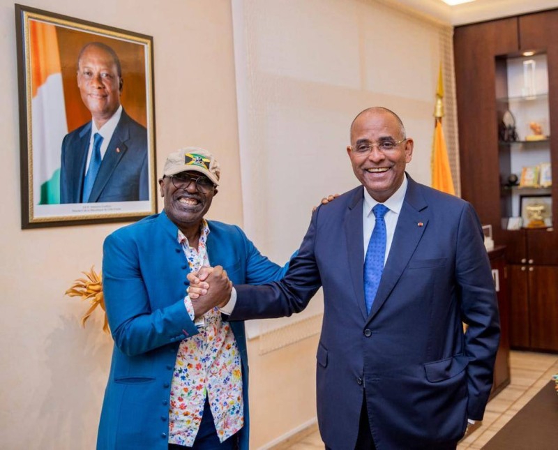 A la veille de son concert : Alpha Blondy reçoit le soutien de Patrick Achi