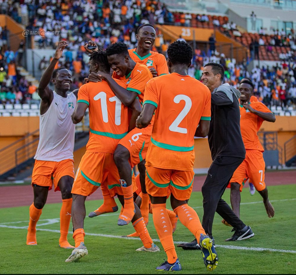 Amical international Espoirs : la Côte d’Ivoire domine la Tunisie (3-0)
