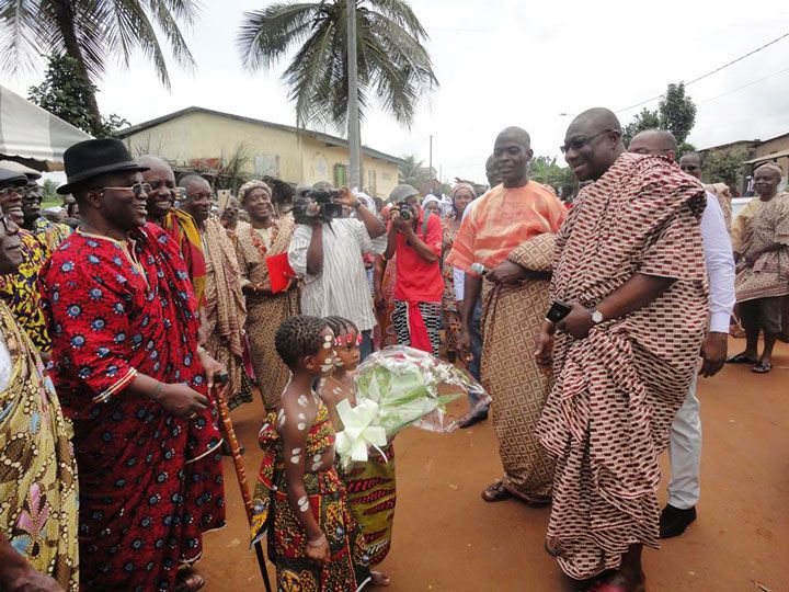 Célébration : le ministre François Albert Amichia communie avec la génération Tchagba Djehou