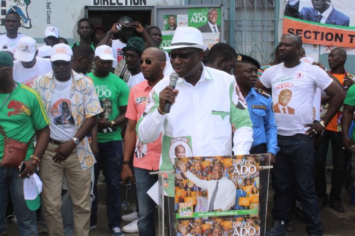 Treichville : Election Présidentielle d’octobre 2015/ AMICHIA François boucle en fanfare avec les Transporteurs.