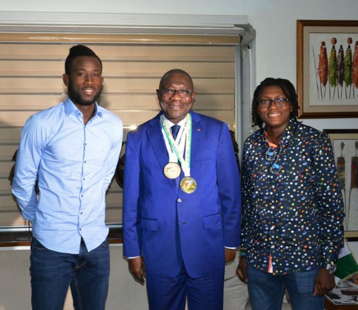 Audience: Cissé Cheick et Gbagbi Ruth chez Amichia