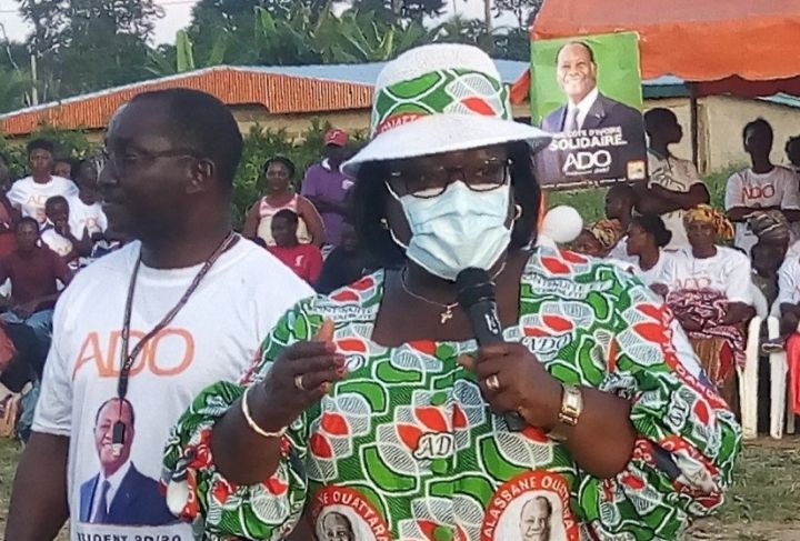 Guiglo: Anne Ouloto et les populations du Cavally célèbrent la victoire du candidat du RHDP et la paix